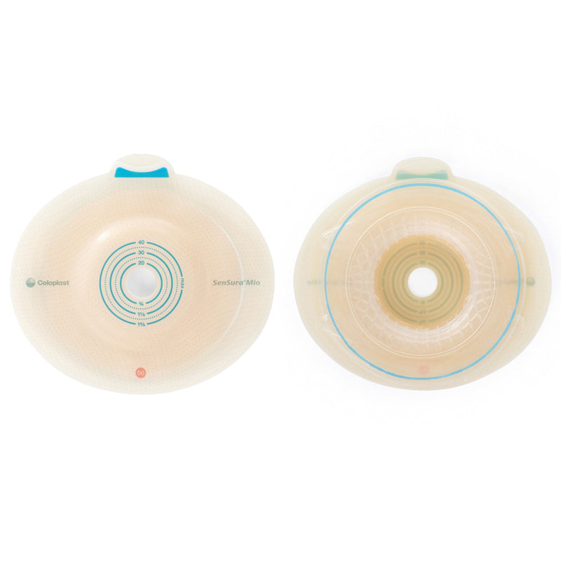 Coloplast SenSura Mio Convex Ostomy Barrier, Trim to Fit 15 – 40 mm, Red Match (5/BX) 
