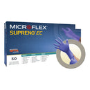 Microflex Medical Supreno EC Nitrile Extended Cuff Length Exam Glove, Extra Large, Blue (500/CS) 