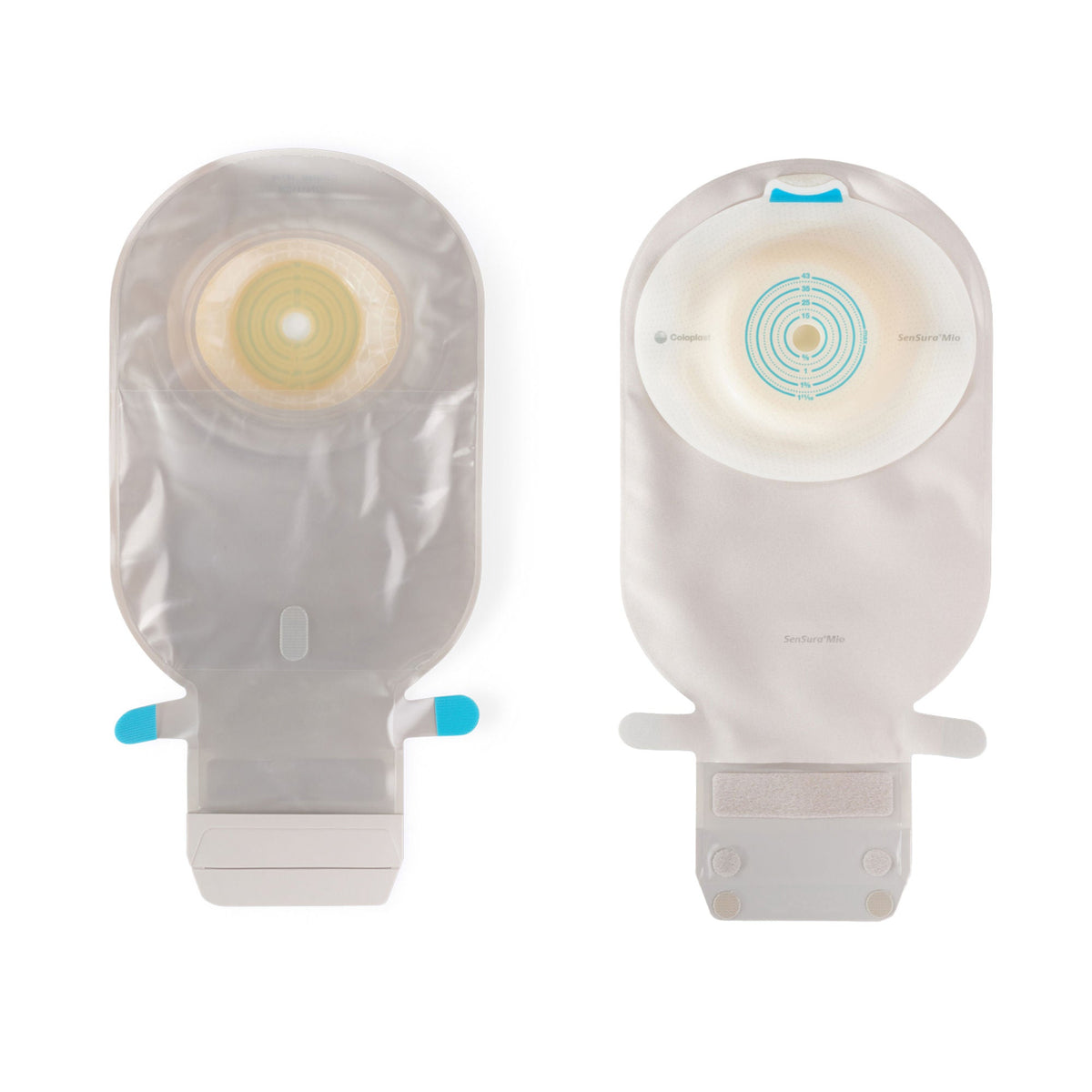 SenSura Mio Convex Light 1-Piece Ostomy Pouch, Trim to fit 10 – 43 mm Stomas (Box of 10)