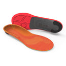 Runner Orthotic Insole Carbon Fiber / Foam / Nylon Junior 2.5 to 4 / Women 4.5 to 6 Black / Orange / Yellow (Pair)