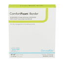 Sion Brands LLC ComfortFoam Silicone Adhesive without Border Silicone Foam Dressing, 4 x 4 Inch (10/BX) 
