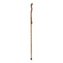 Brazos FitnessWalker Handcrafted Walking Stick, 58-Inch, Red