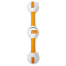 McKesson Brand McKesson Rotating Suction-Cup Grab Bar, White/Yellow Plastic (3/CS) 
