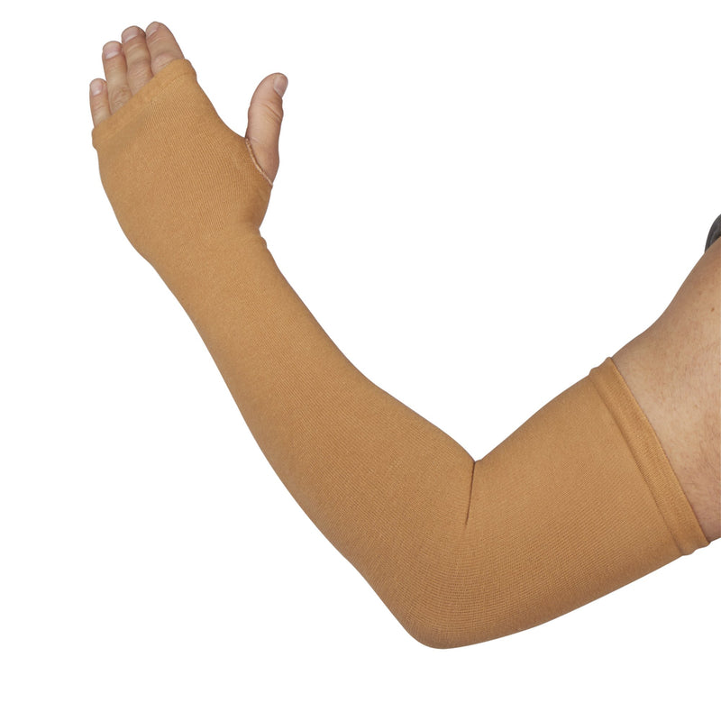 McKesson Protective Skin Sleeve, Arm/Wrist/Hand, Medium, Beige (Case of 12 Pairs)