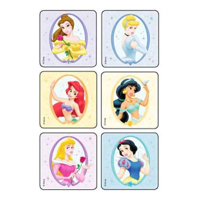 Sticker Disney 90 per Unit Disney Princesses 2-1/2 X 2-1/2 Inch (Roll) 