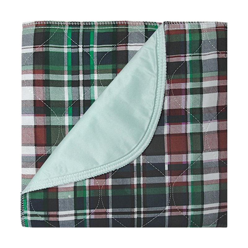 Beck's Classic Highland Blue Plaid Underpad, 24 x 36 Inch (Dozen)
