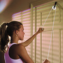 CanDo Overdoor Shoulder Single Pulley Exerciser with Door Strap