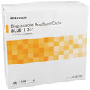 McKesson Disposable Bouffant Surgical Caps, Blue, Elastic Closure, X-Large, 24" (Case of 500)