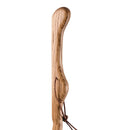 Mabis Healthcare Brazos Twisted Oak Hitchhiker Handcrafted Walking Stick, 58-Inch, Tan