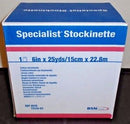 STOCKINETTE 6INX25YD 6RL/CS