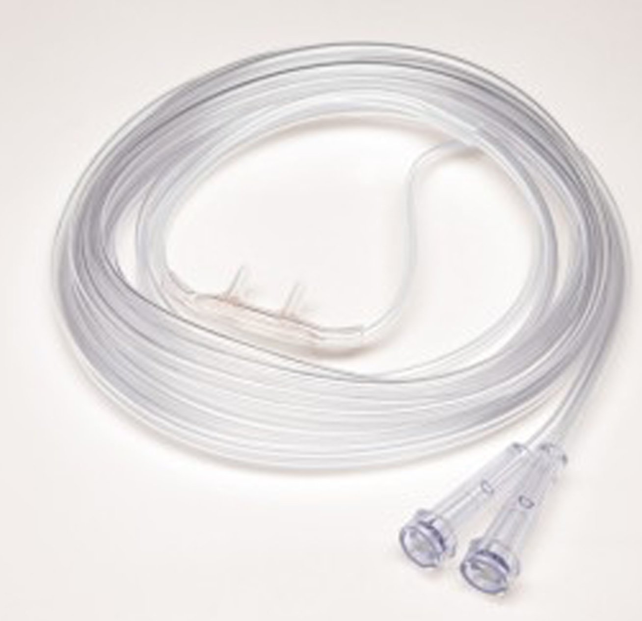 Nasal Cannula Salter-Style Demand Adult Curved Prongs 4 Foot Tubing Low Flow Rate 
