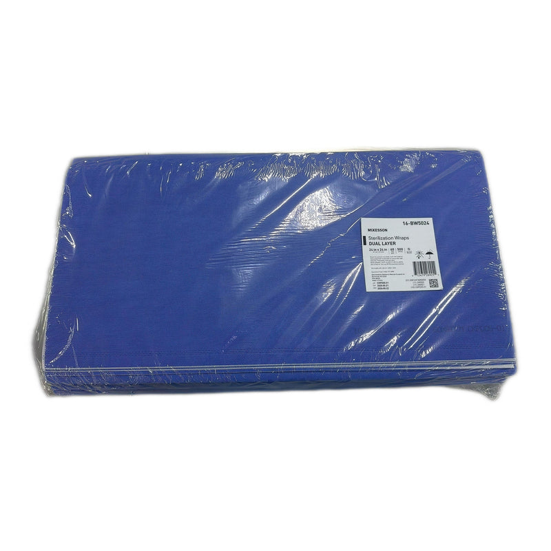 McKesson Sterilization Wrap, 24 x 24 Inch, Grade 500 (60/BG)