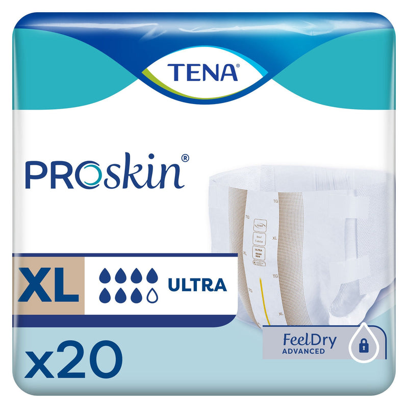 Tena ProSkin Brief, Ultra Absorbency, Extra Large (80/CS) 