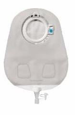 SenSura Mio Click 2-Piece Transparent Urostomy Pouch, Red Match (Box of 10)