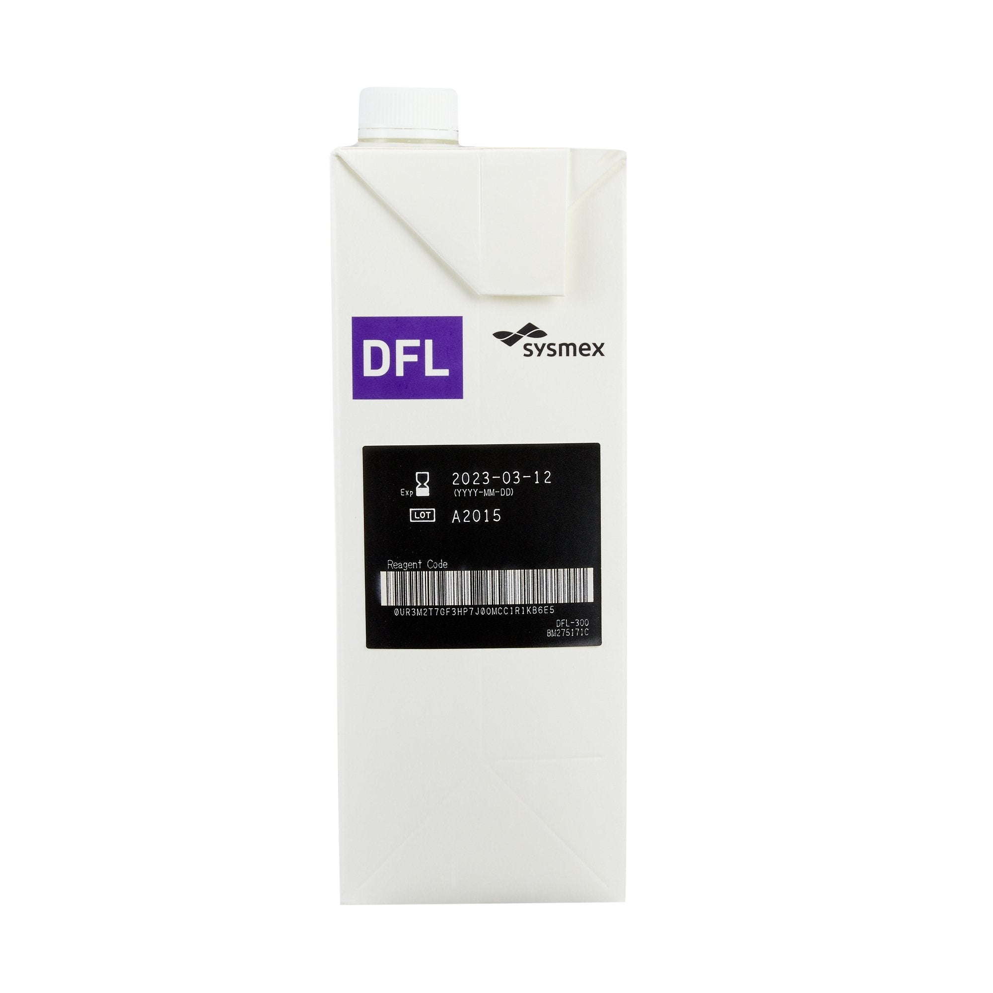 Sysmex America Hematology Reagent Diluent Cellpack DFL Platelet-F For XN-350L / XN-450L / XN-550L / XN-1000 / XN-2000 Hematology Analyzers (2/BX) 