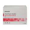 McKesson Oral Swabstick Foam Tip Dentifrice, Mint, 10 per Pack (Case of 1000)