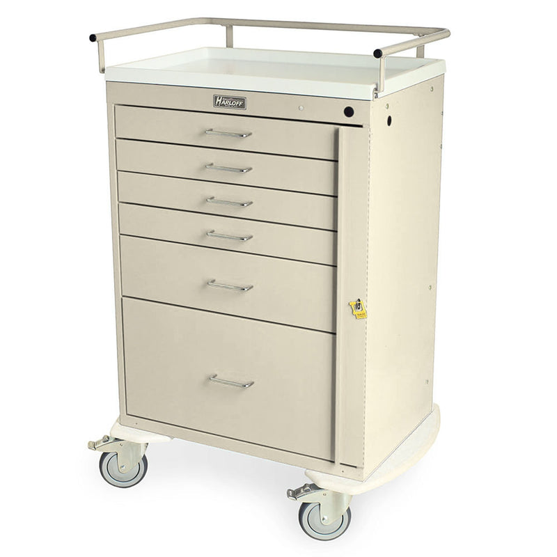 Emergency Crash Cart Classic Line 22 X 32 X 45-3/4 Inch Beige 