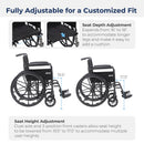 drive Cruiser III Lightweight Wheelchair, 20-Inch Seat Width (Each)