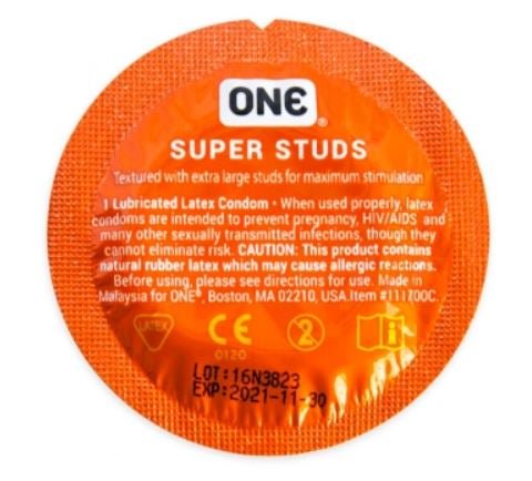 One Latex Condom (Case of 1000)