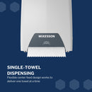 Paper Towel Dispenser McKesson Wall Mount Hardwound Paper Towel (Case)