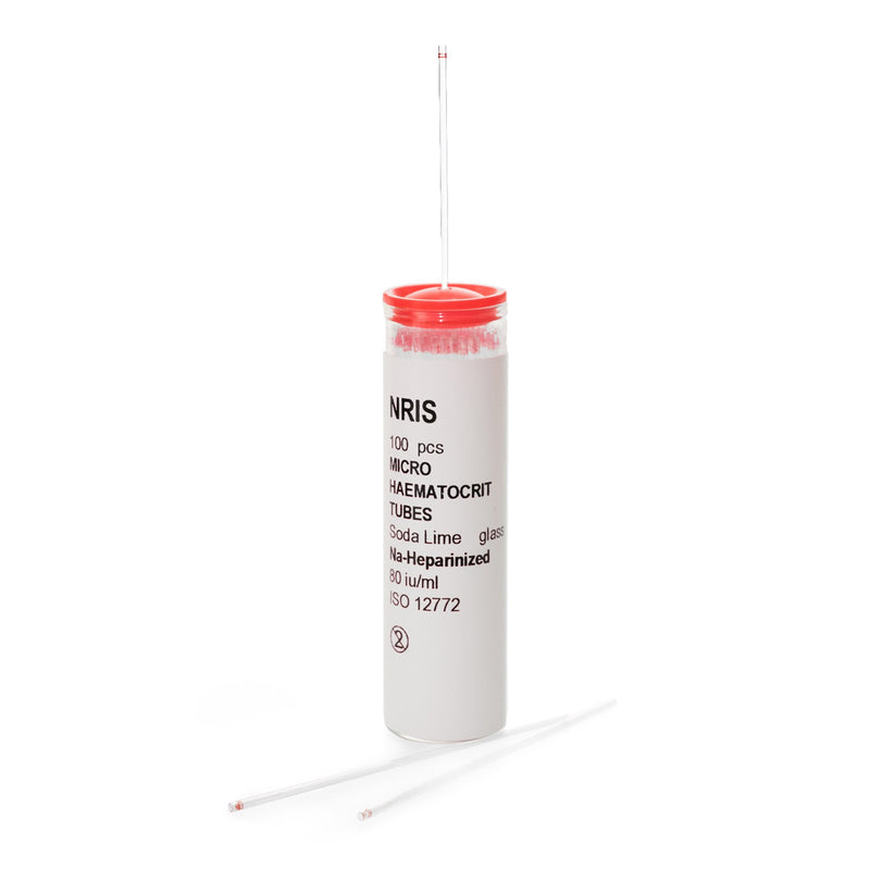 McKesson Capillary Blood Collection Tube, 75 µL, 1.1 x 75 mm (Box of 1000)