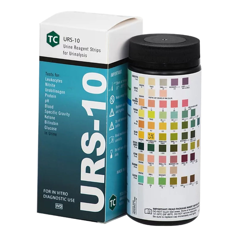 Urinalysis Reagent URS-10 Bilirubin, Blood, Glucose, Ketone, Leukocytes, Nitrite, pH, Protein, Specific Gravity, Urobilinogen For Urinalysis 
