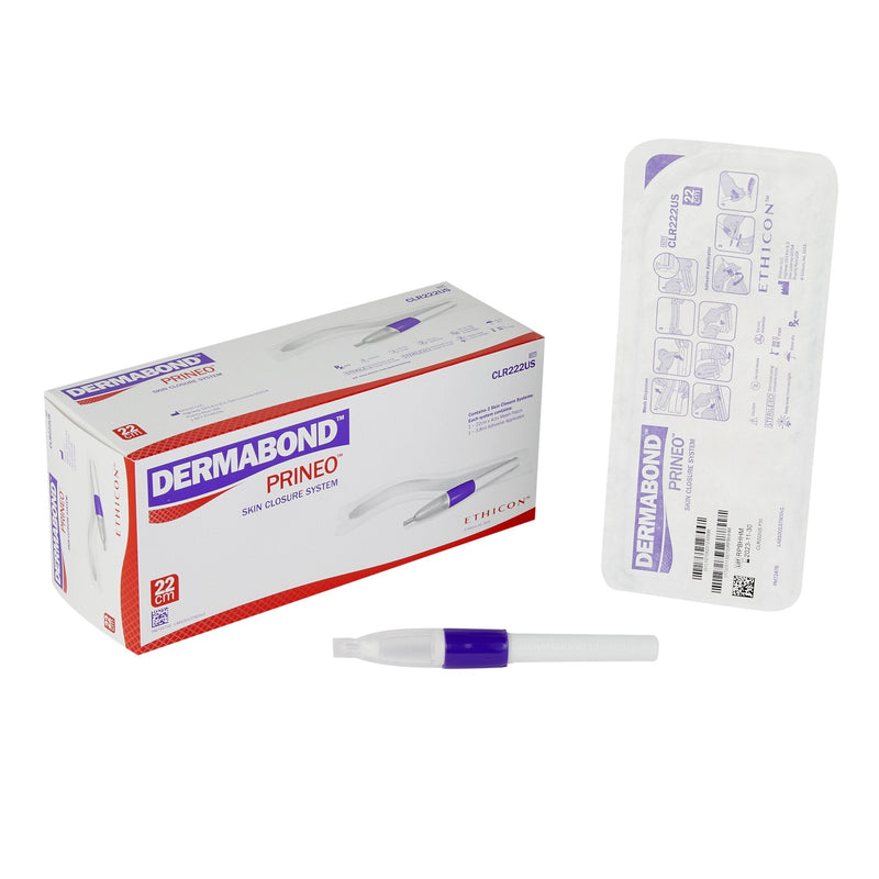 Skin Closure System Dermabond Prineo 2.9 mL Liquid Applicator Tip 2-Octyl Monomer Adhesive 