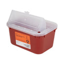 McKesson Prevent Multi-purpose Sharps Container, 1 Gallon, 10 x 5 x 7 Inch (Case of 24)