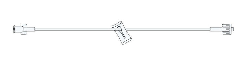 IV Extension Set Mini Bore 15 Inch Tubing With Filter 