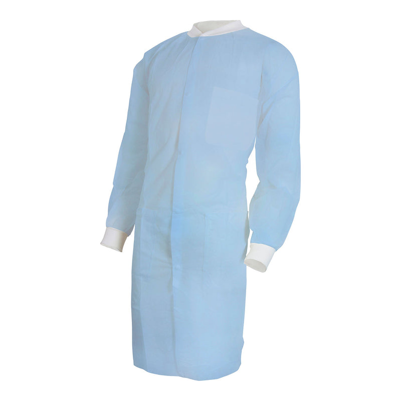 McKesson Lab Coat, Small / Medium, Blue (Case of 30)