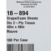McKesson Nonsterile Physical Exam Drape, 40 x 48 Inch (100/CS) 
