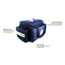 MedSource International Trauma Bag MedSource Navy Blue Water Resistant Fabric 10-1/2 X 12 X 20 Inch