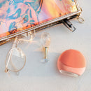 LUNA 4 go Portable Facial Cleansing Device, Peach 