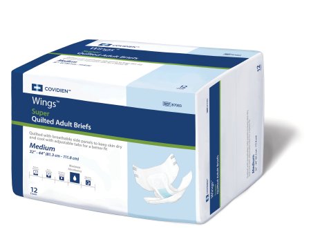 BRIEF ADULT SUPER QUILTED MD32-44 12/BG 8BG/CS