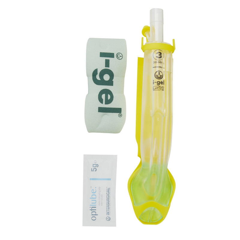 Supraglottic Airway I-gel Size 3 Silicone Single Patient Use Sterile 