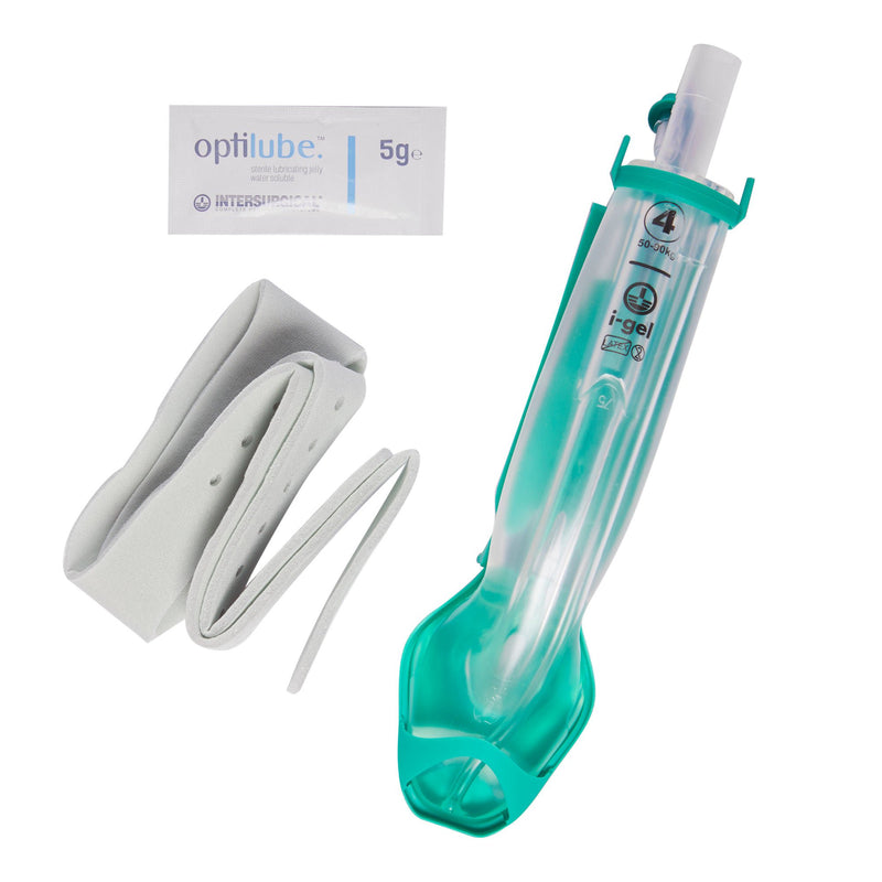 Supraglottic Airway I-gel Size 4 Silicone Single Patient Use Sterile (Case of 6)