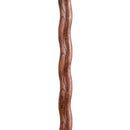 Mabis Healthcare Brazos FitnessWalker Handcrafted Walking Stick, 48-Inch, Red 