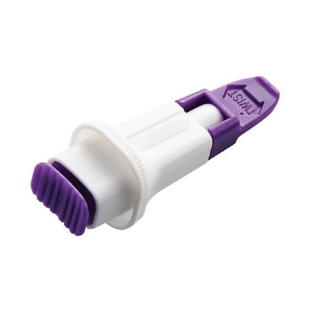 LANCET 30G ASSURE PLUS 0.7MMPURP 100/BX