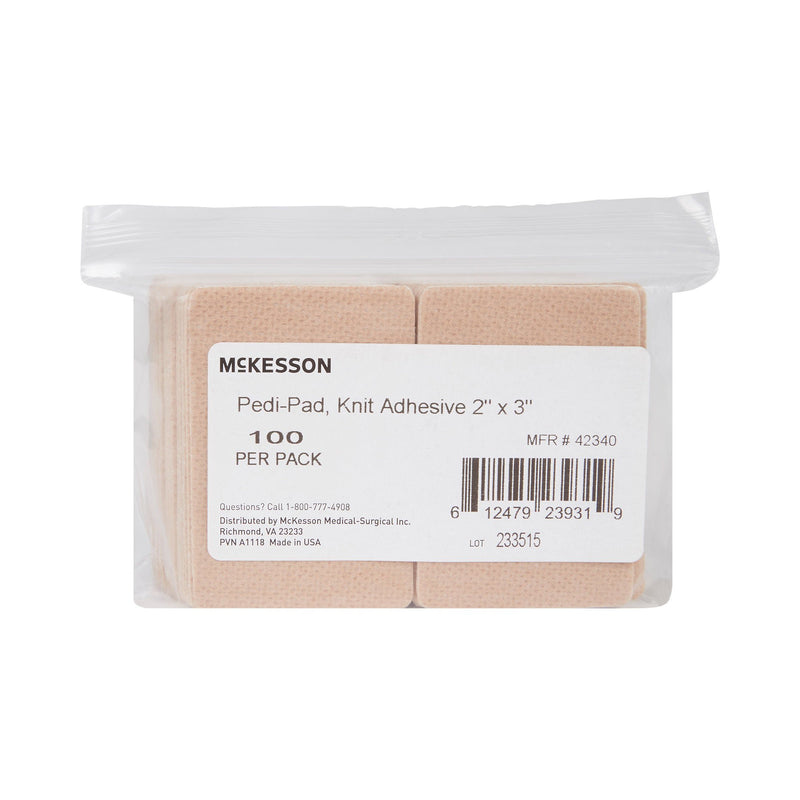 McKesson Beige Protective Pad, 2 x 3 Inch (Case of 600)
