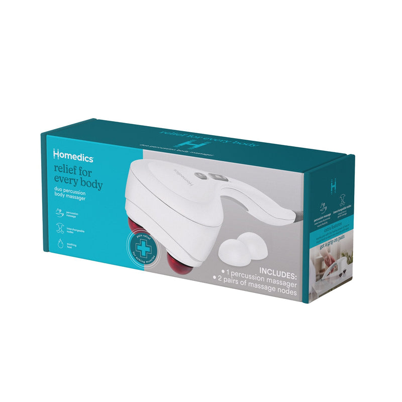 HoMedics USA LLC Homedics Duo Percussion Body Massager with Heat (2/CS) 