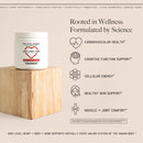 High Level Science LLC High Level Science Heart + Body + Mind Supplement, Omega-3, CoQ10 & Vitamin E (24/CS) 