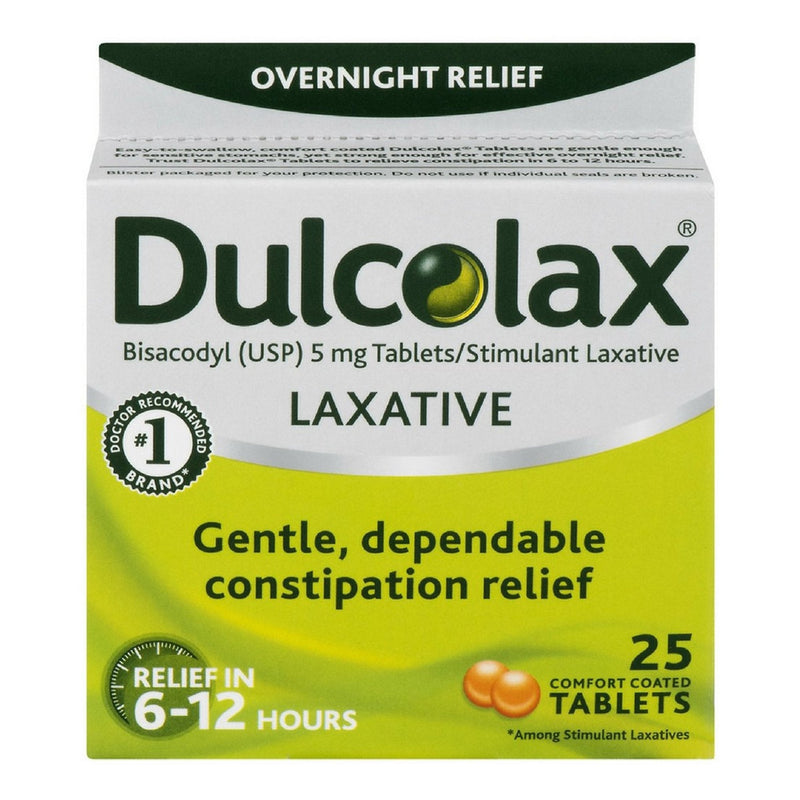 Sanofi Pasteur Dulcolax Bisacodyl Laxative (25/BX) 