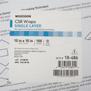McKesson Brand McKesson Single Layer Sterilization Wrap, 15 x 15 Inch (10/CS) 
