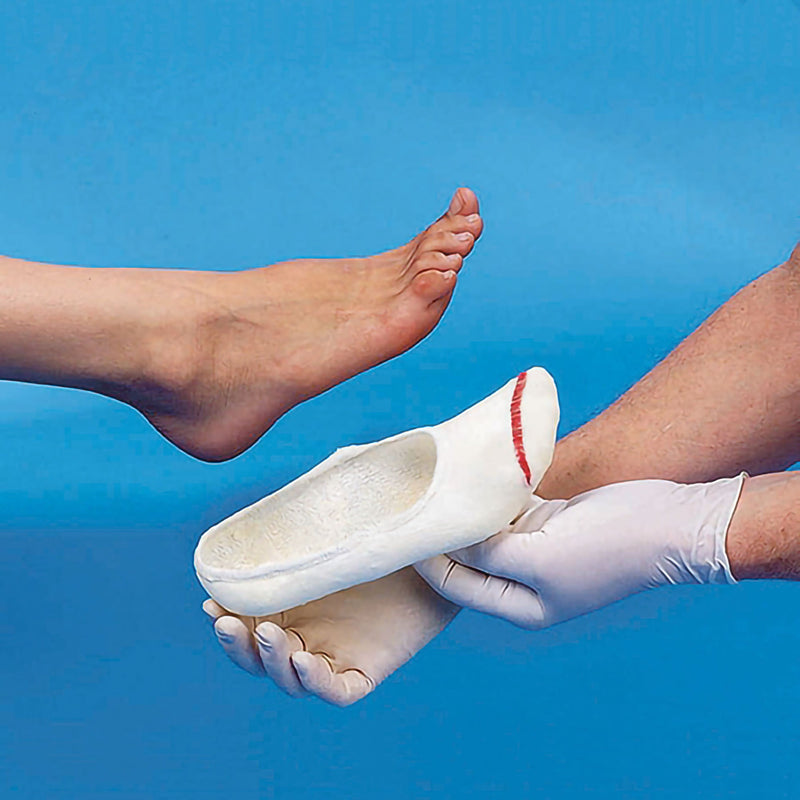 Casting Sock Slipper Polyester / Resin Beige (Box of 10 Pairs)