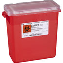 Bemis Healthcare Bemis Sentinel Sharps Container, 3 Gallon, 13-1/2 x 13-7/8 x 6-7/8 Inch (12/CS) 