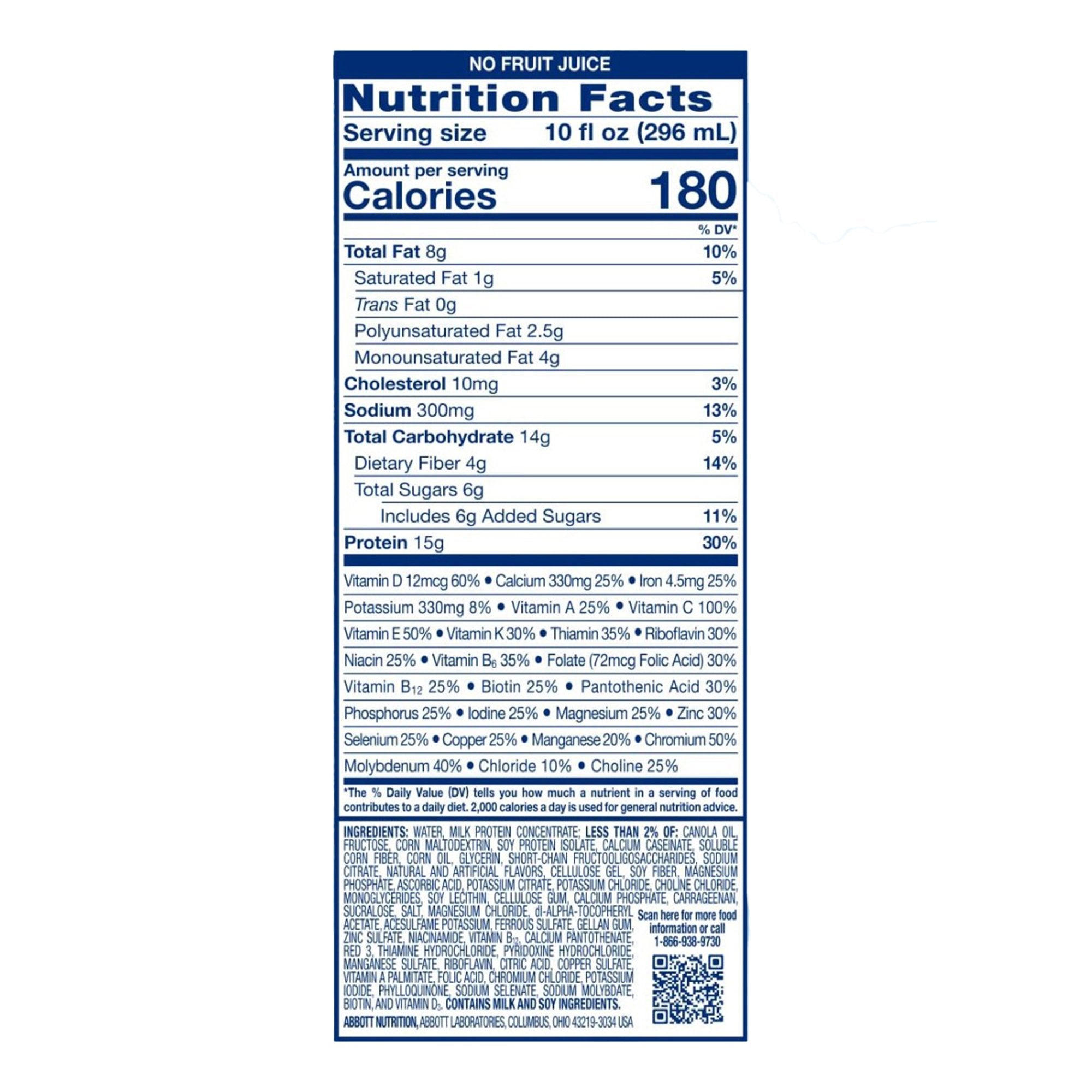 Abbott Nutrition Glucerna Hunger Smart Shake, Strawberry Flavor, 10-ounce bottle (24/CS) 