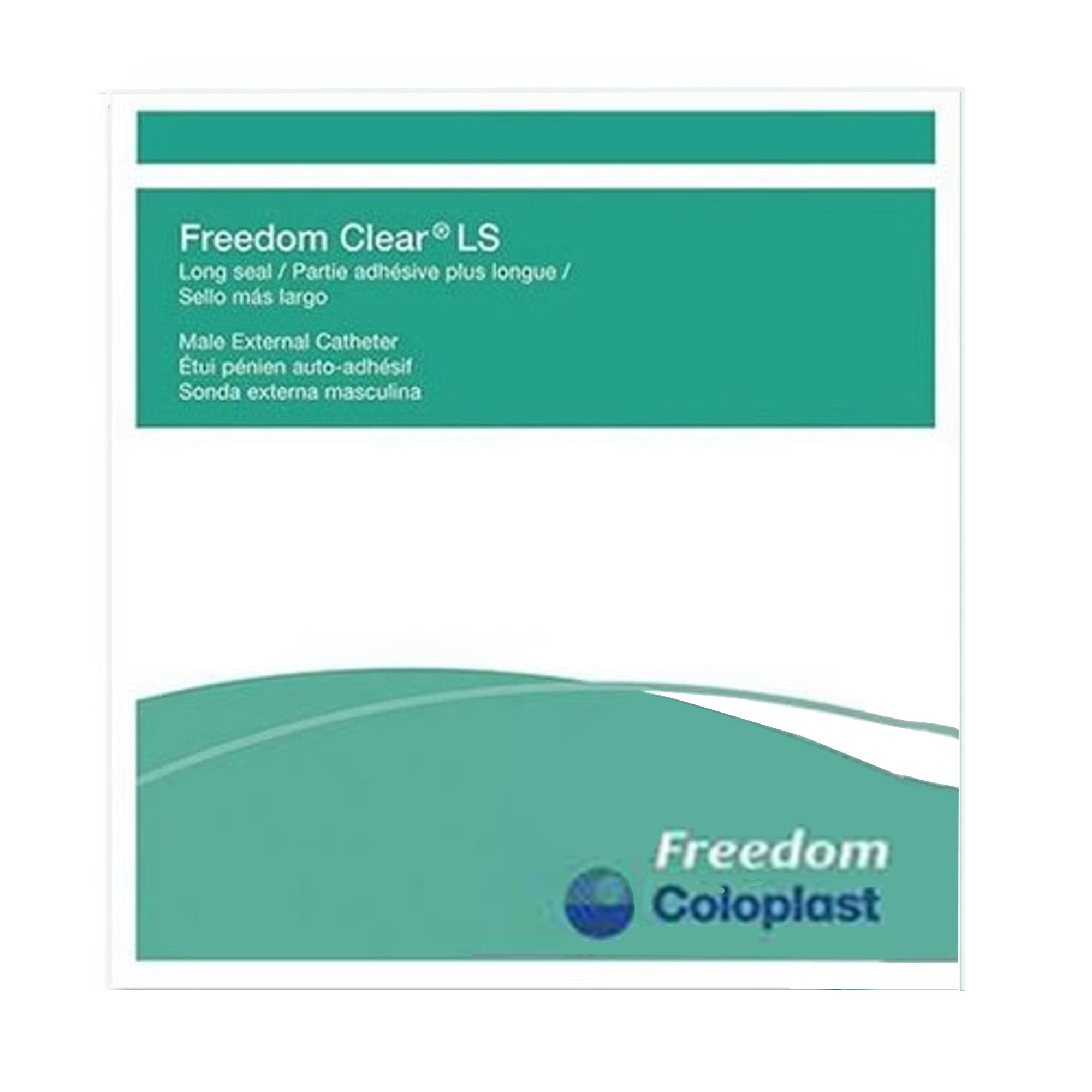 Coloplast Freedom Clear LS Male External Catheter, Small (100/BX) 