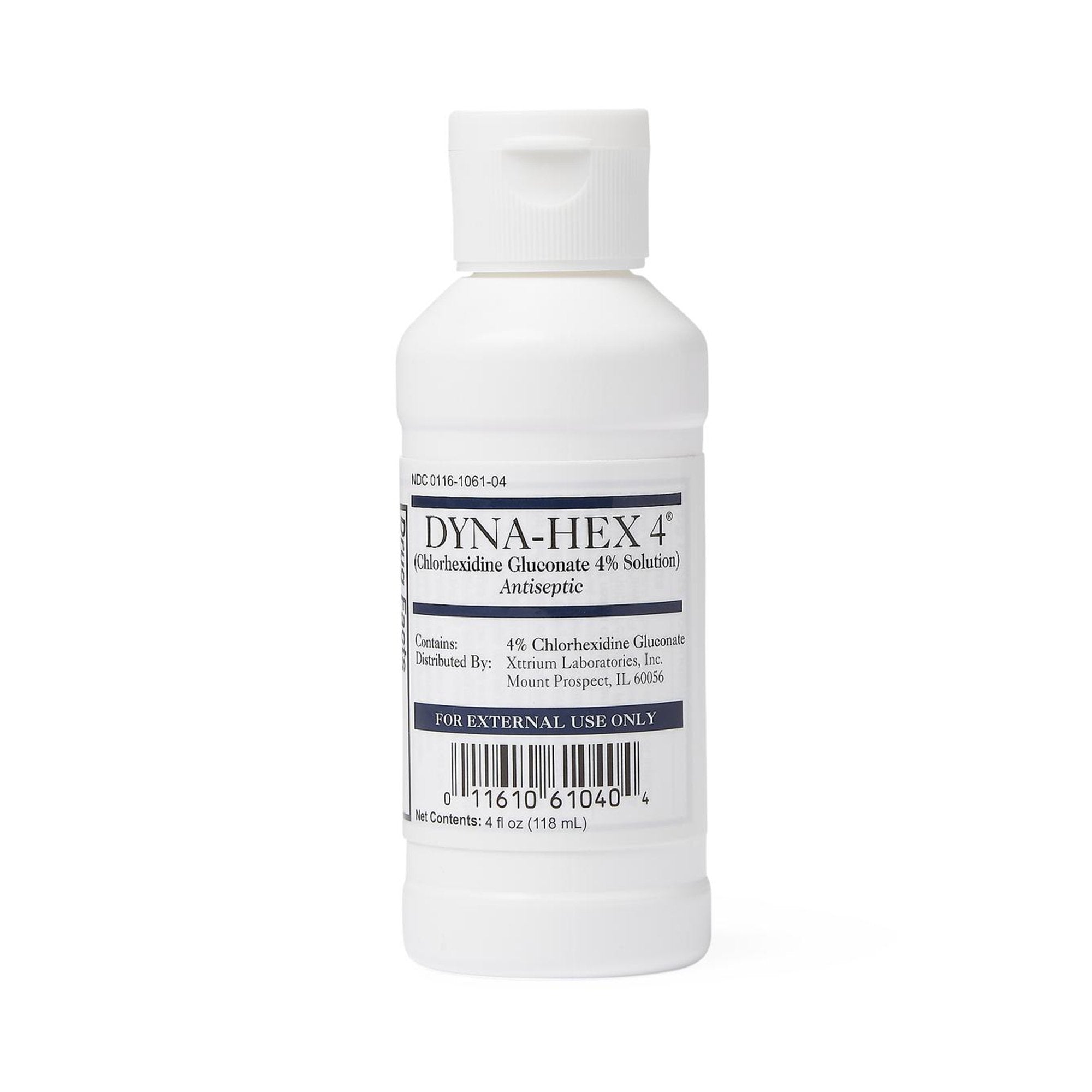 Xttrium Laboratories Dyna-Hex 4 Antiseptic Skin Cleanser, 4 oz. (48/CS)