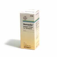 Hemastix Urinalysis Reagent Strips, General Chemistry tests (Case of 12)