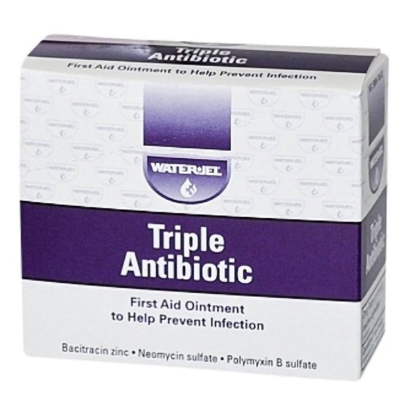 Water Jel Bacitracin / Neomycin / Polymyxin B First Aid Antibiotic (Case of 1800)